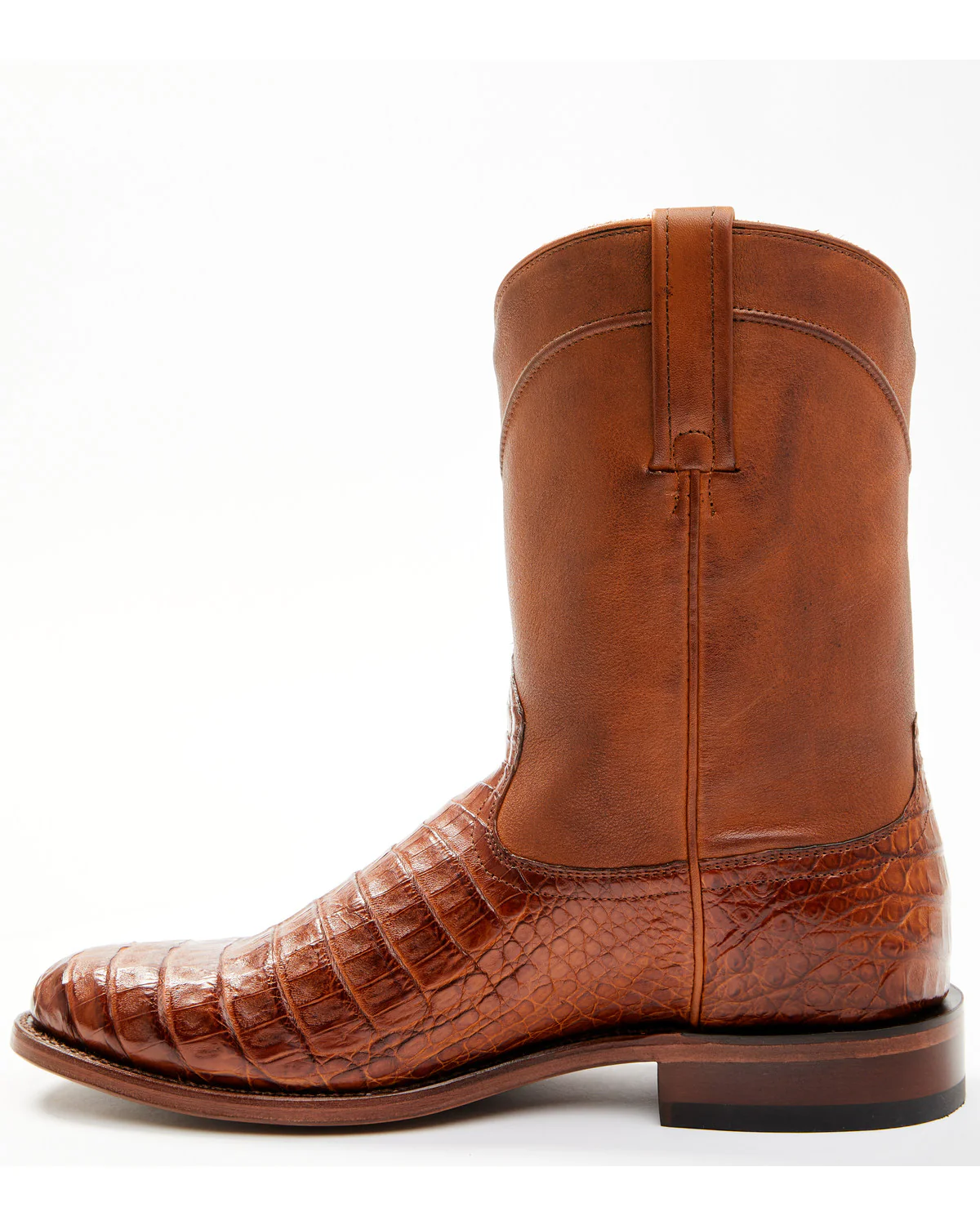 Cody James Black 1978® Men's Carmen Exotic Caiman Belly Roper Boots - Round Toe - Image 3