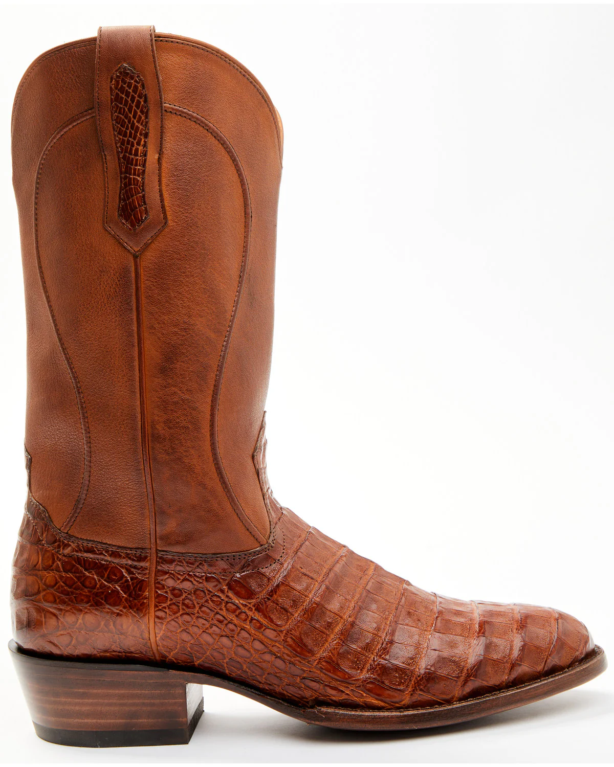 Cody James Black 1978® Men's Chapman Exotic Caiman Belly Western Boots - Round Toe - Image 2