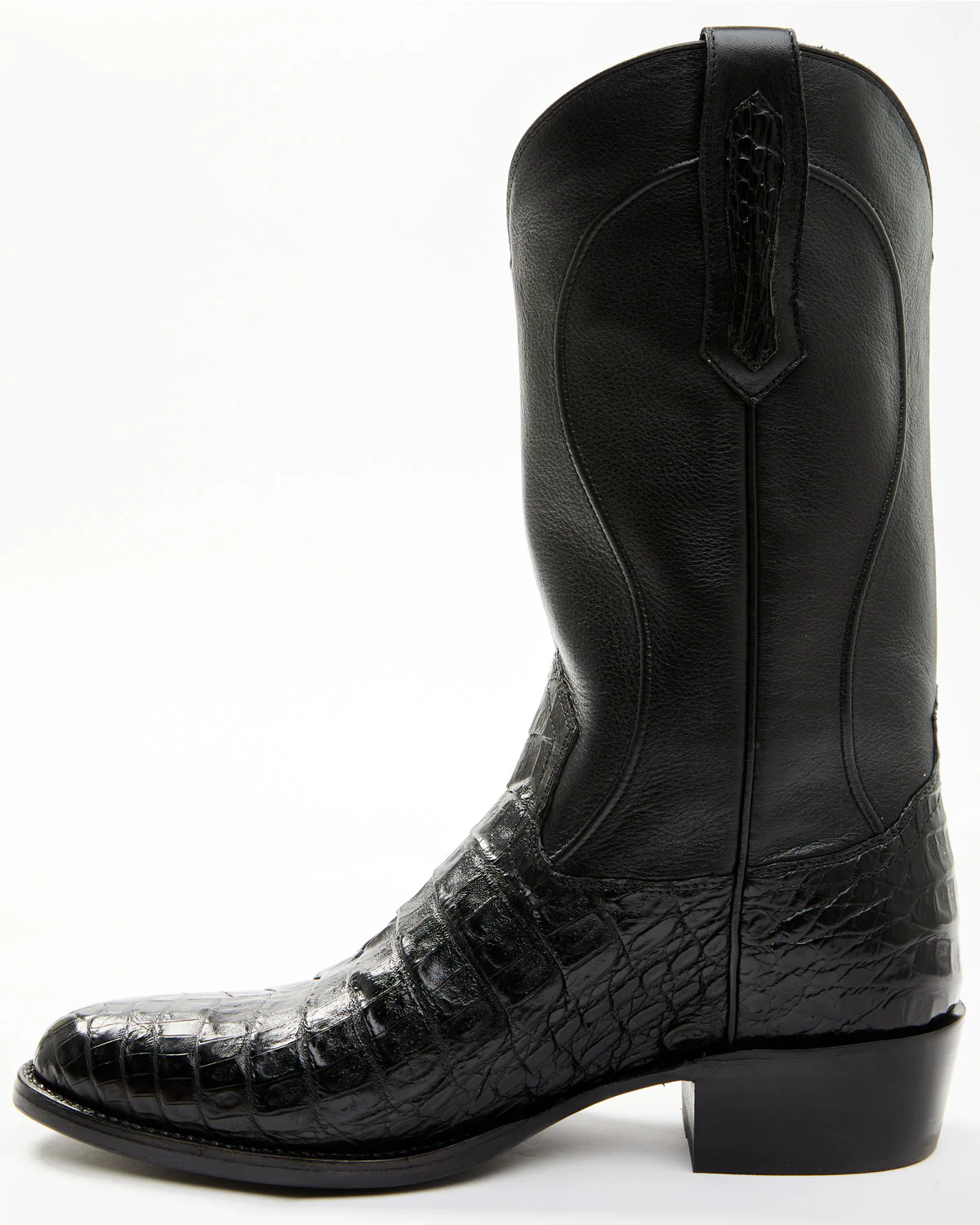 Cody James Black 1978® Men's Chapman Exotic Caiman Belly Western Boots - Round Toe - Image 3