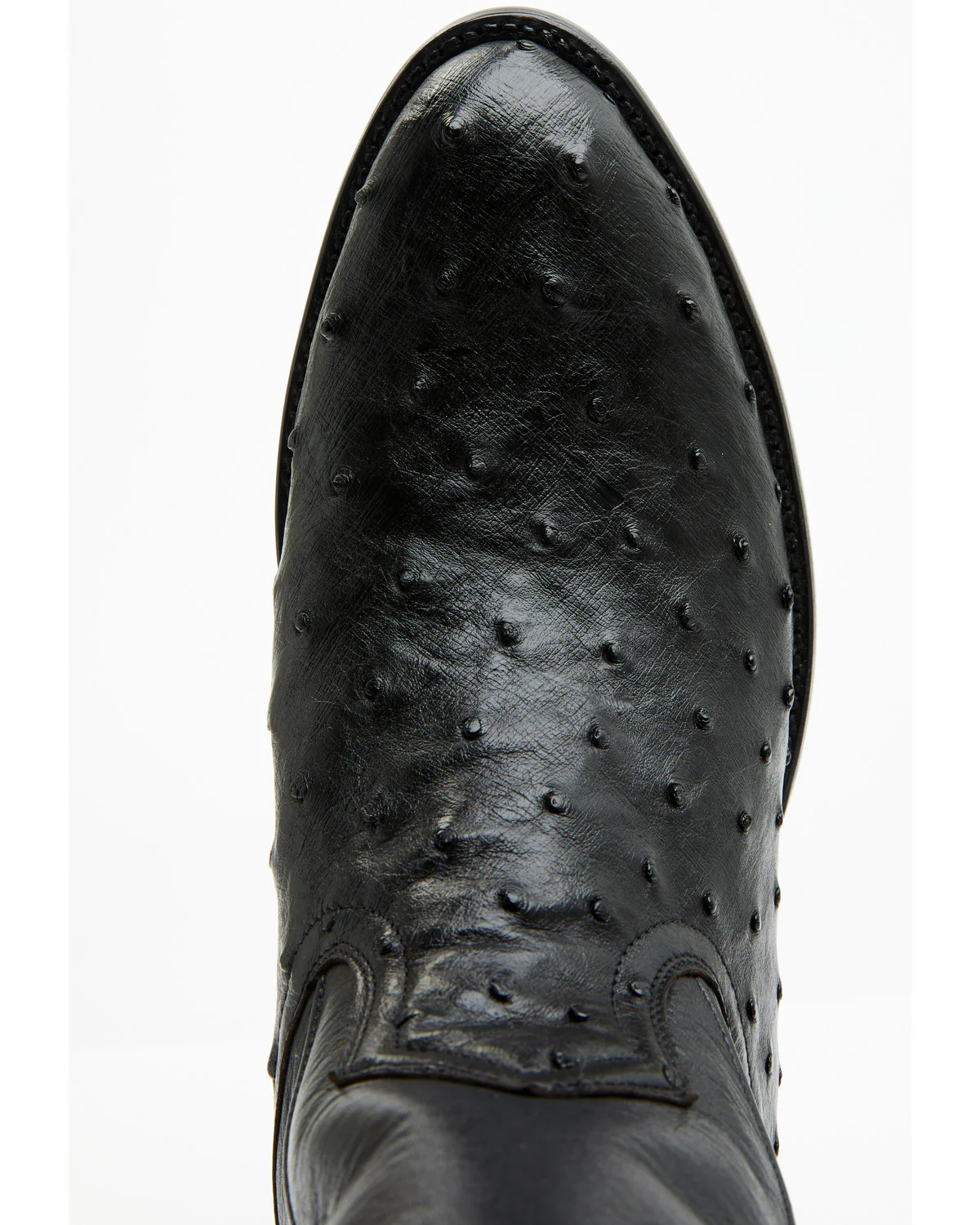 Cody James Black 1978® Men's Chapman Exotic Full-Quill Ostrich Western Boots - Round Toe - Image 6