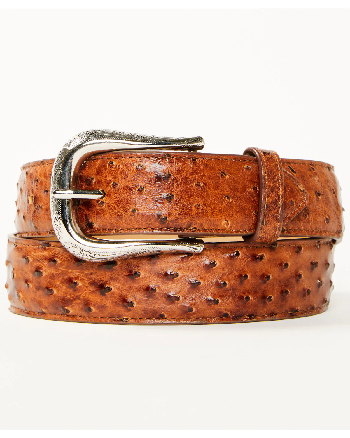 Cody James Black 1978™ Men's Dawson Exotic Full Quill Ostrich Leather Belt