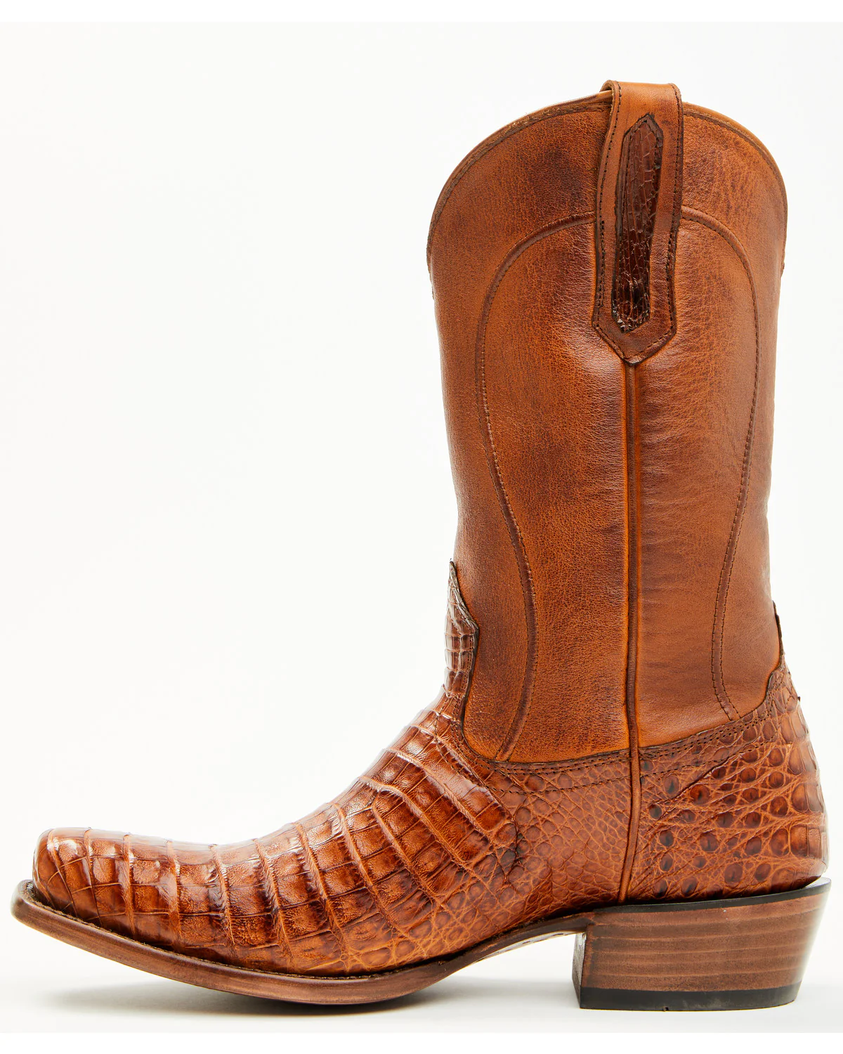 Cody James Black 1978® Men's Mason Exotic Caiman Belly Western Boots - Square Toe - Image 3