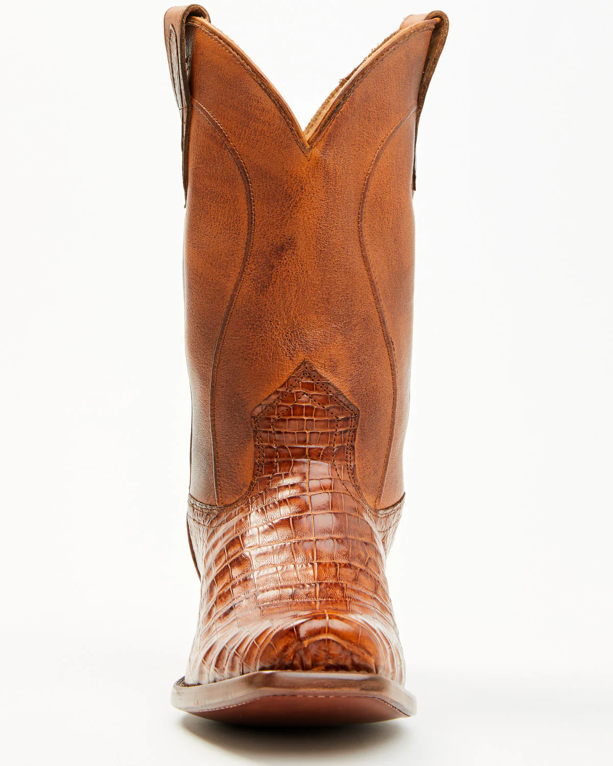 Cody James Black 1978® Men's Mason Exotic Caiman Belly Western Boots - Square Toe - Image 4