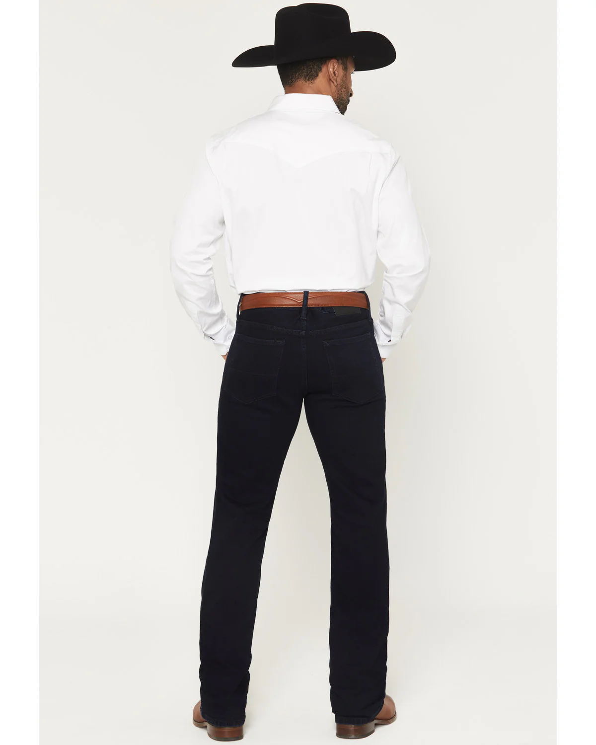 Cody James Black 1978™ Men's Mitchum Wash Dexter Slim Bootcut Stretch Denim Jeans - Image 3
