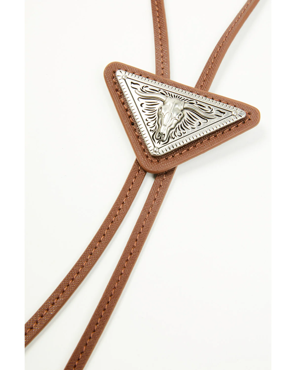 Cody James Black 1978® Men's Steer Head Bolo Tie - Image 3