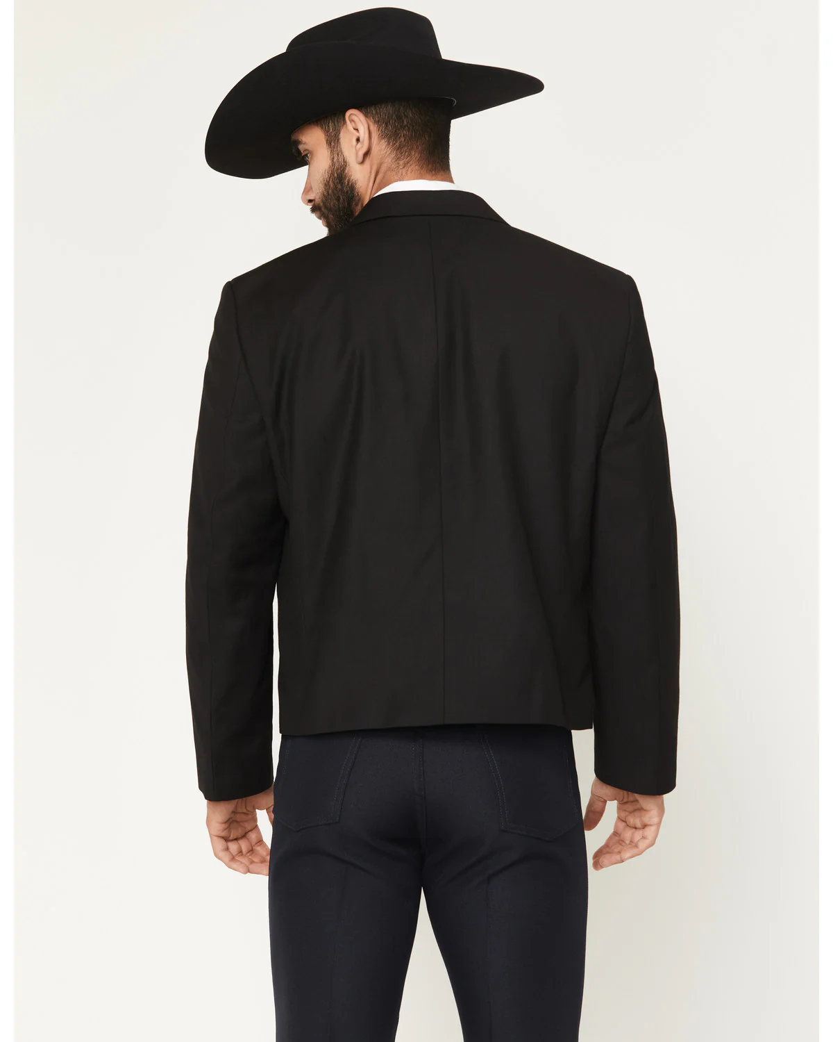 Cody James Black 1978™ Men's Solid Snap Cropped Sportcoat - Image 4