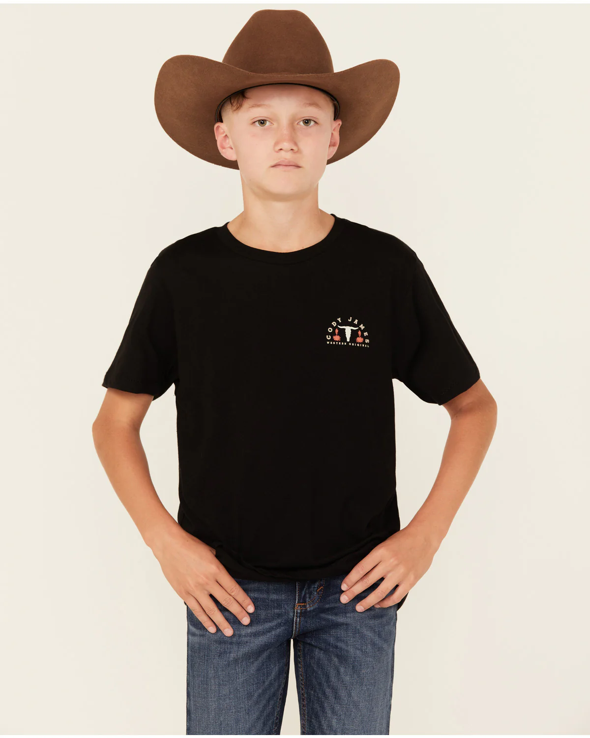 Cody James Boys' Agave Logo Short Sleeve Graphic T-Shirt - Image 2