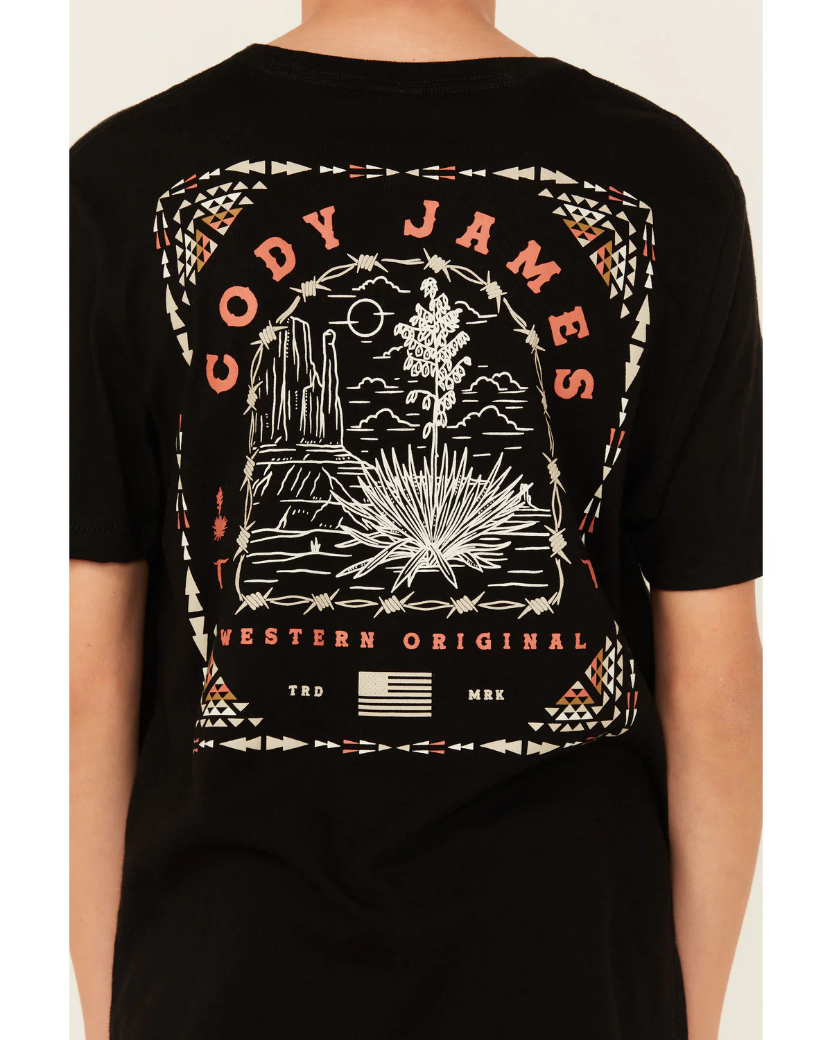 Cody James Boys' Agave Logo Short Sleeve Graphic T-Shirt - Image 4