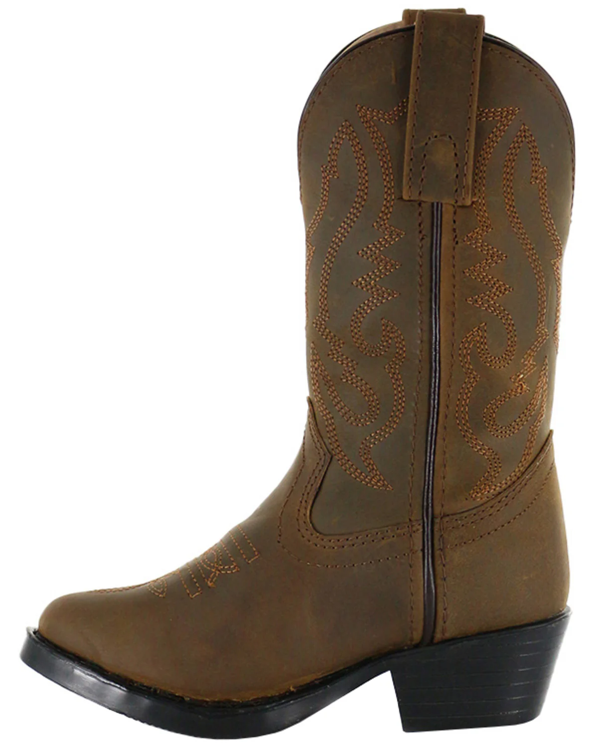 Cody James Boys' Brown Western Boots - Round Toe - Image 3