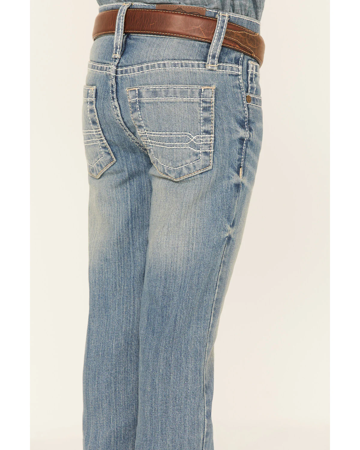 Cody James Boys' Clovehitch Light Wash Stretch Slim Straight Jeans - Sizes 4-8 - Image 2
