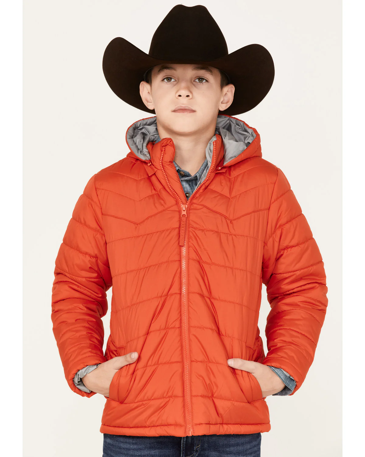 Cody James Boys' Hooded Puffer Jacket - Image 5