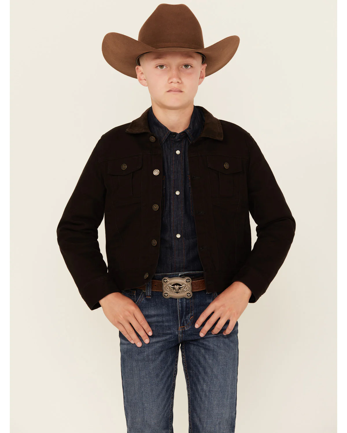 Cody James Boys' Memphis Solid Rancher Jacket