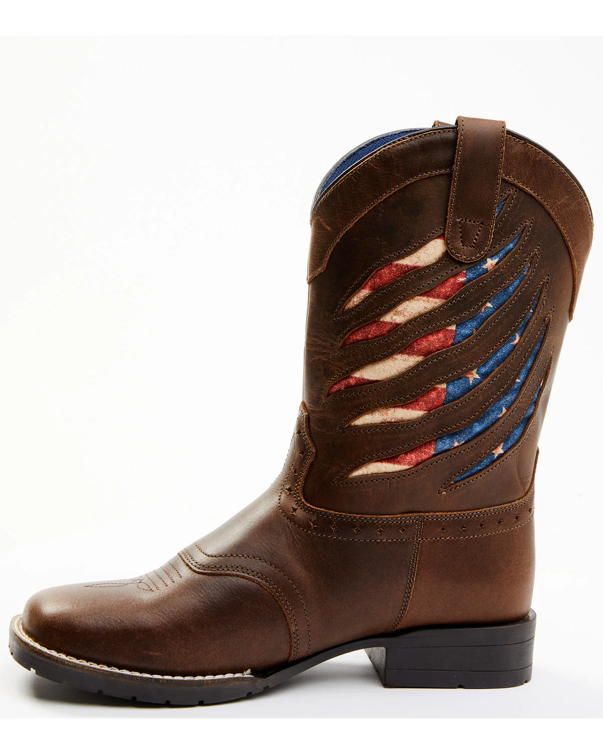 Cody James Boys' Ripped Flag Western Boots - Broad Square Toe - Image 3