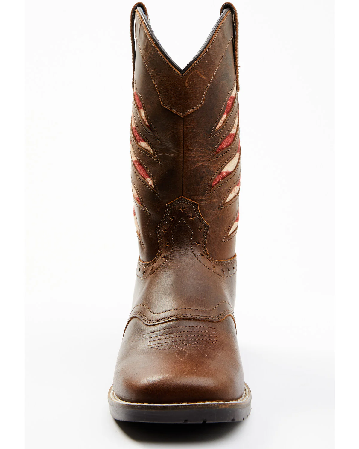 Cody James Boys' Ripped Flag Western Boots - Broad Square Toe - Image 4