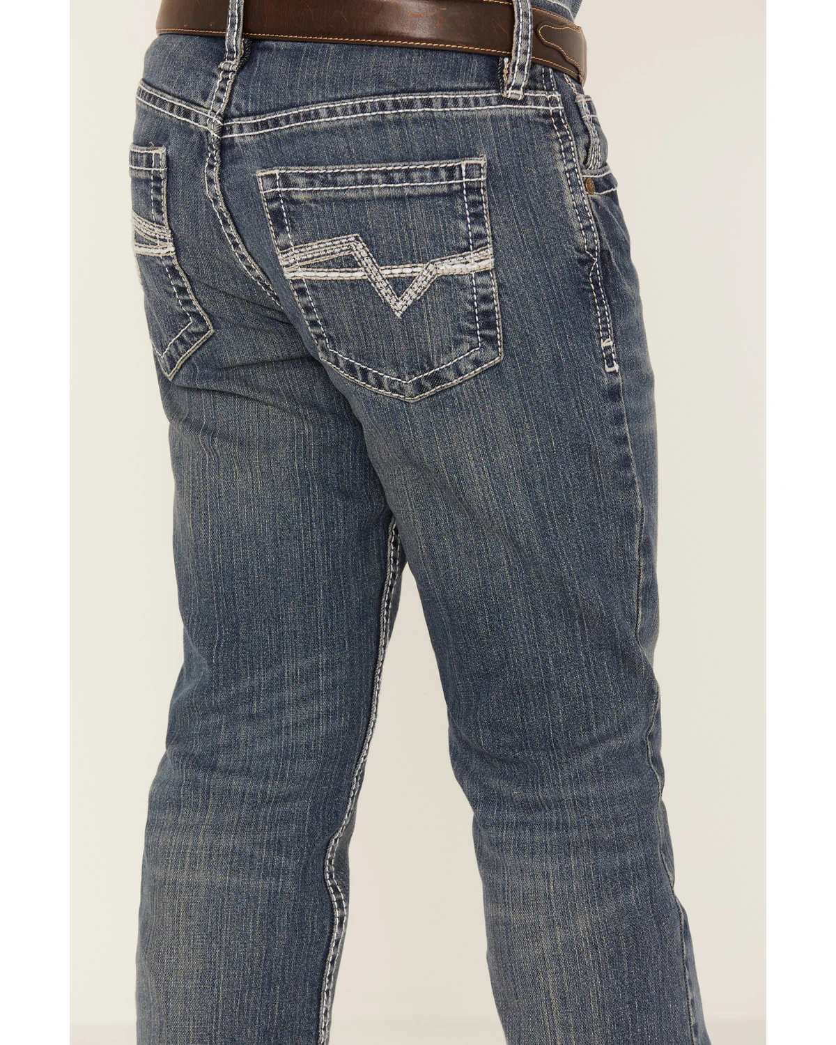 Cody James Boys' Stone Cold Wash Slim Boot Stretch Jeans - Image 4