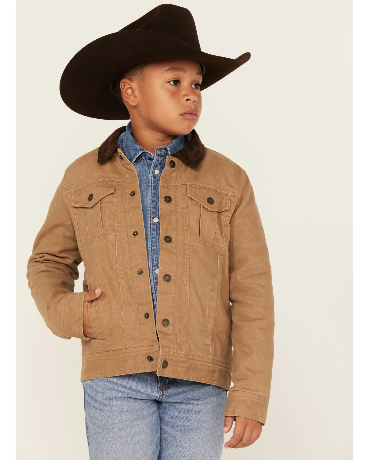 Cody James Boys' Washed Cotton Jacket