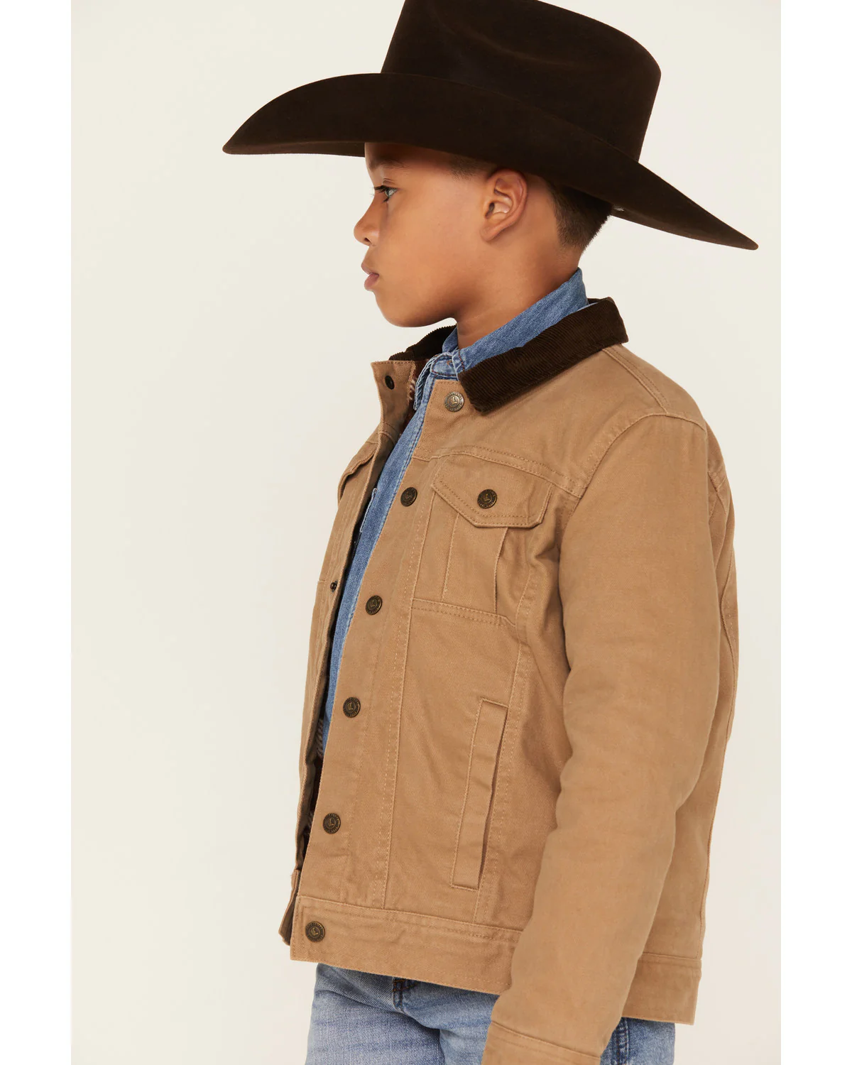 Cody James Boys' Washed Cotton Jacket - Image 2