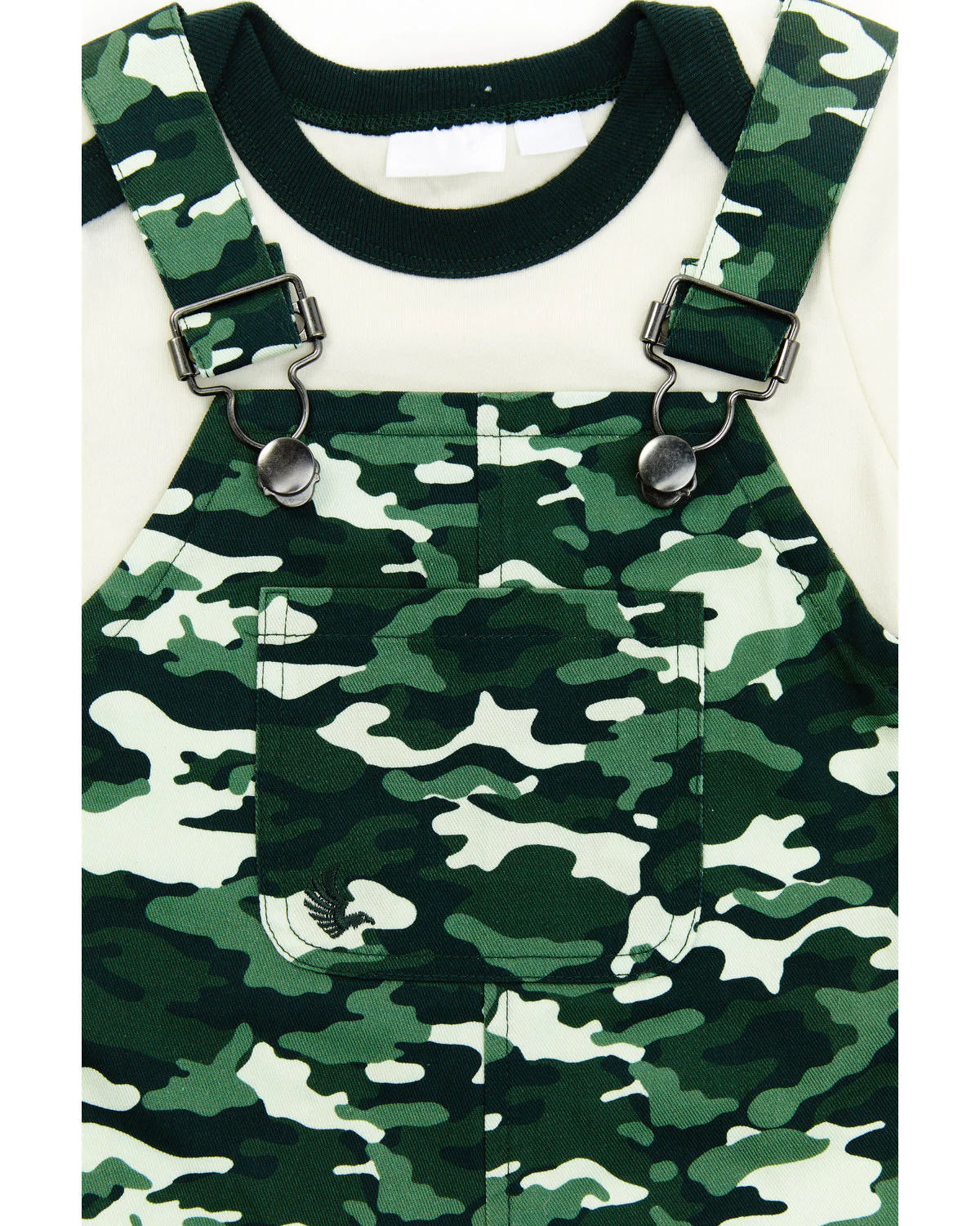 Cody James Infant Boys' Camo Print Onesie & Shortalls Set - 2-Piece - Image 2
