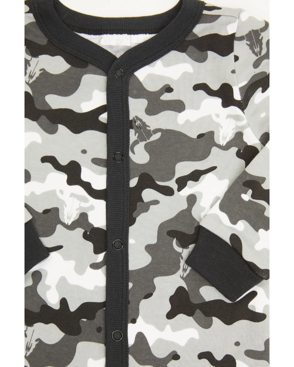 Cody James Infant Boys' Printed Jersey Steer Head & Camo Sleep Set - Image 2
