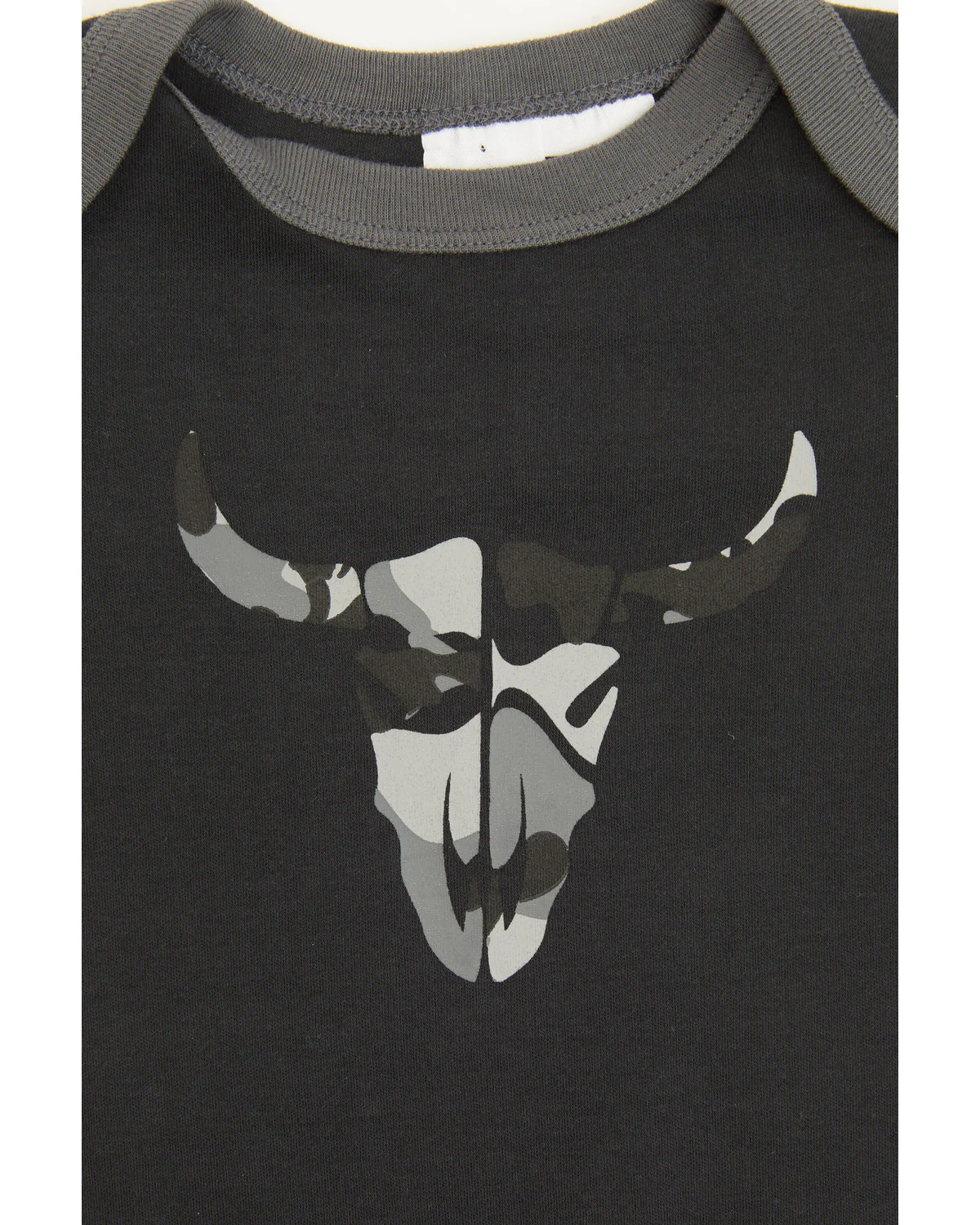 Cody James Infant Boys' Printed Jersey Steer Head & Camo Sleep Set - Image 5