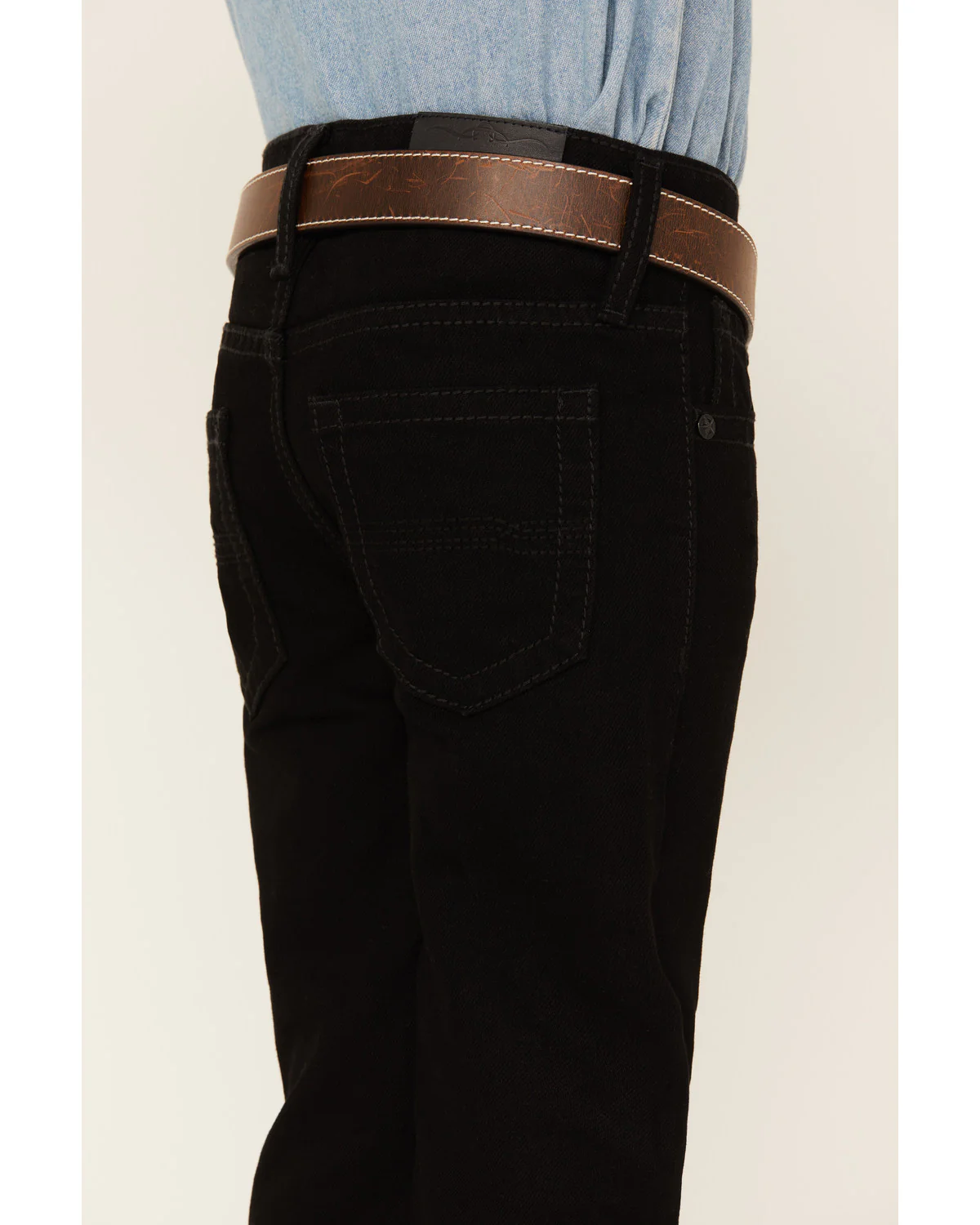 Cody James Little Boys' Night Rider Straight Leg Jeans - Image 4