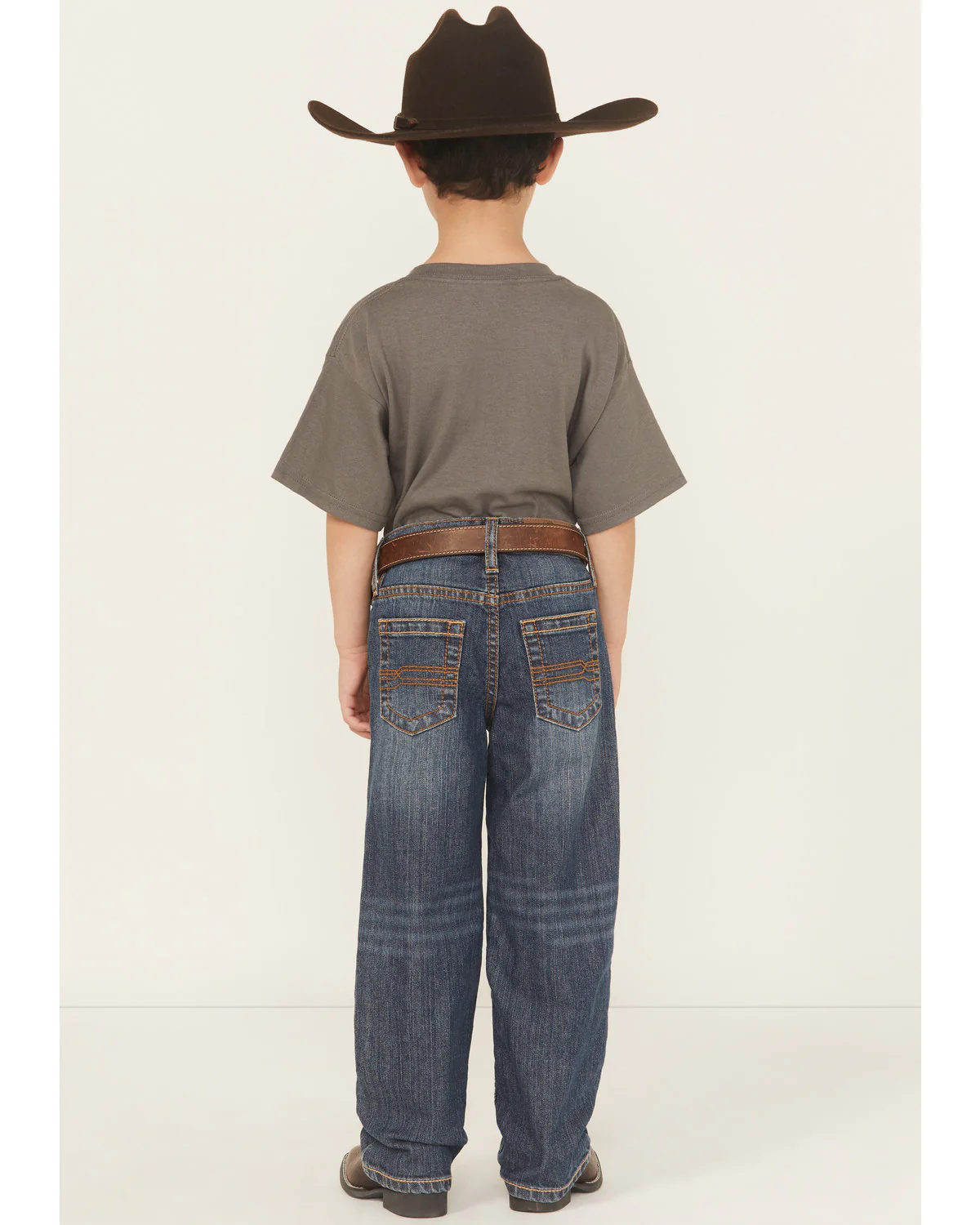 Cody James Little Boys' Wolfstooth Relaxed Bootcut Stretch Denim Jeans - Image 3