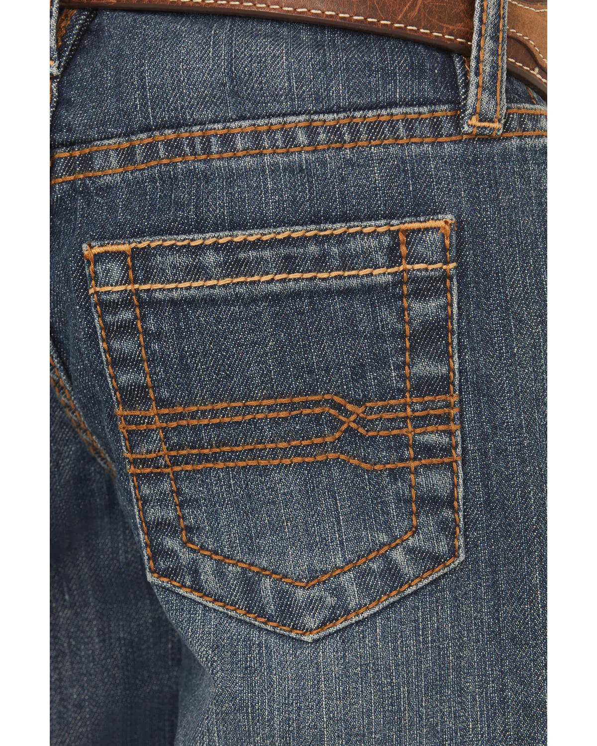 Cody James Little Boys' Wolfstooth Relaxed Bootcut Stretch Denim Jeans - Image 4