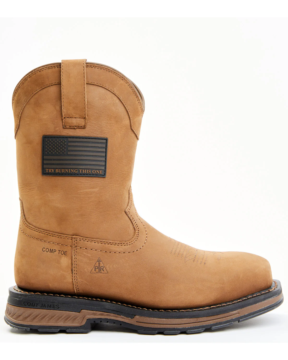 Cody James Men's 10" Disruptor Western Work Boots - Nano Composite Toe - Image 2