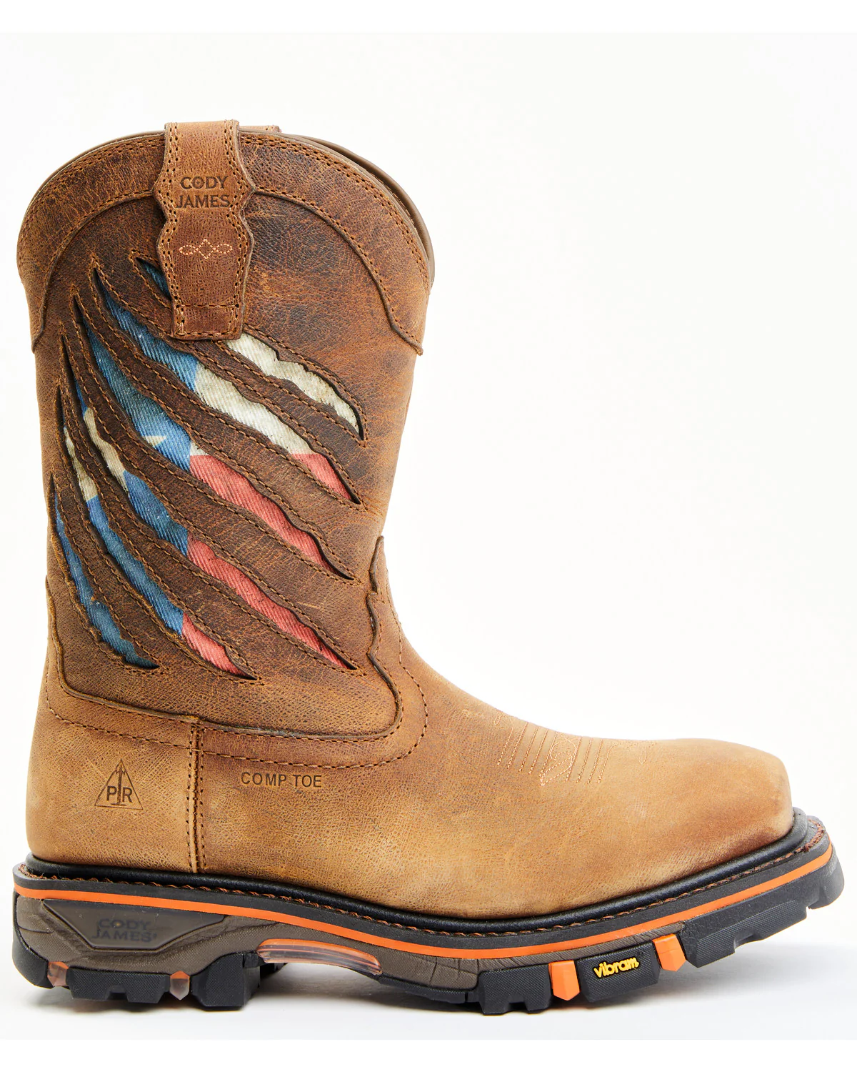 Cody James Men's 11" Decimator Western Work Boots - Nano Composite Toe - Image 2