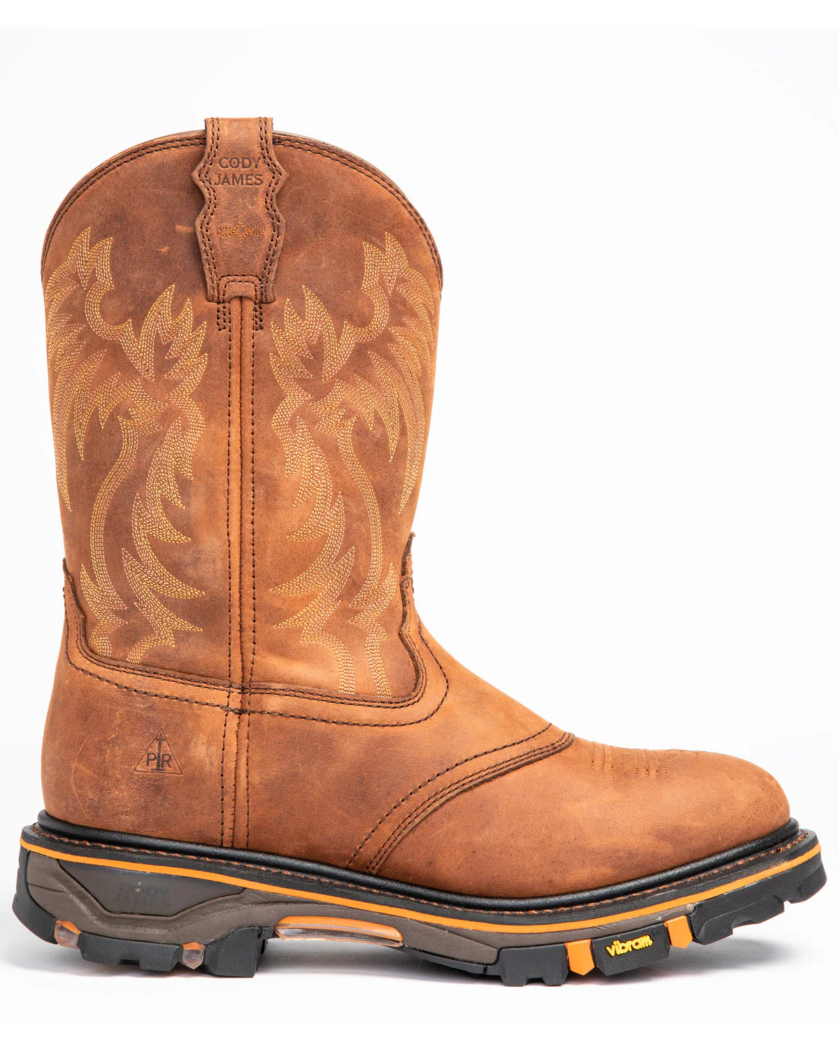 Cody James Men's 11" Decimator Western Work Boots - Soft Toe - Image 2
