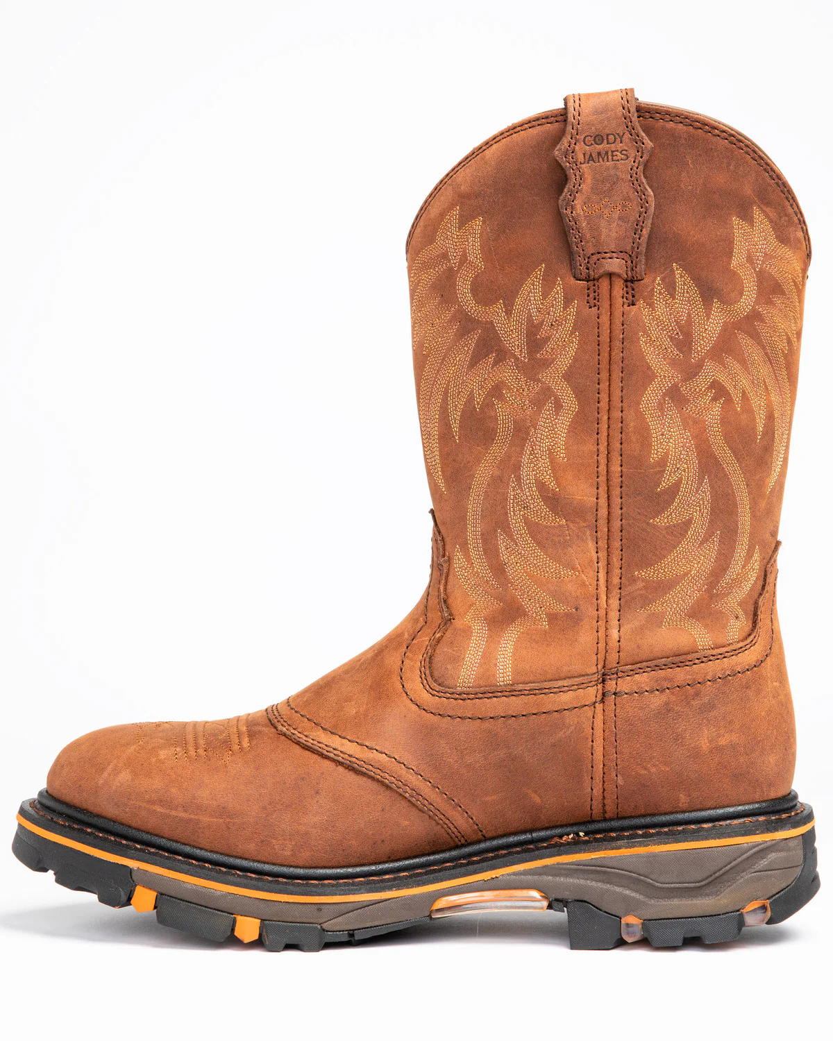Cody James Men's 11" Decimator Western Work Boots - Soft Toe - Image 3