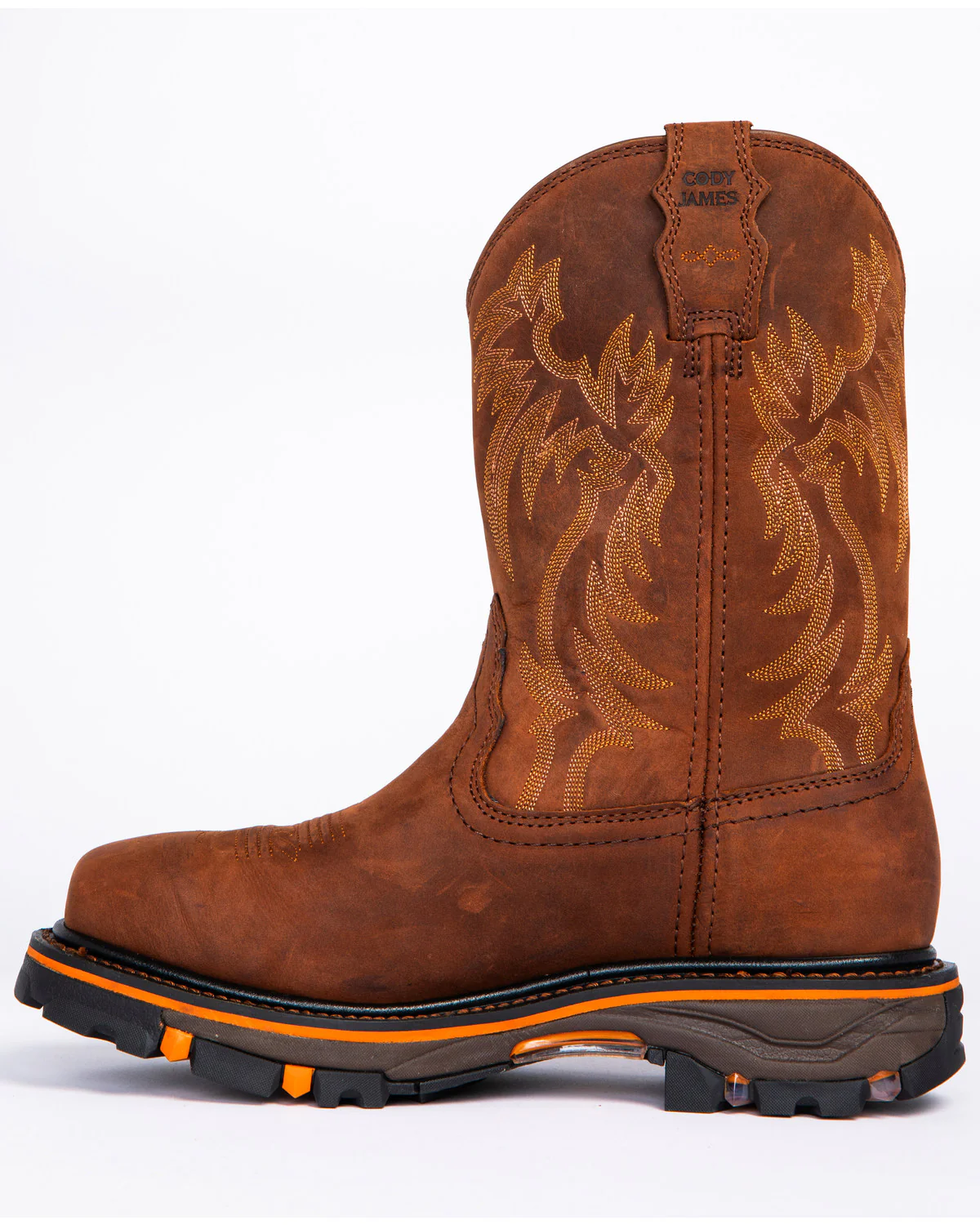 Cody James Men's 11" Decimator Western Work Boots - Steel Toe - Image 5