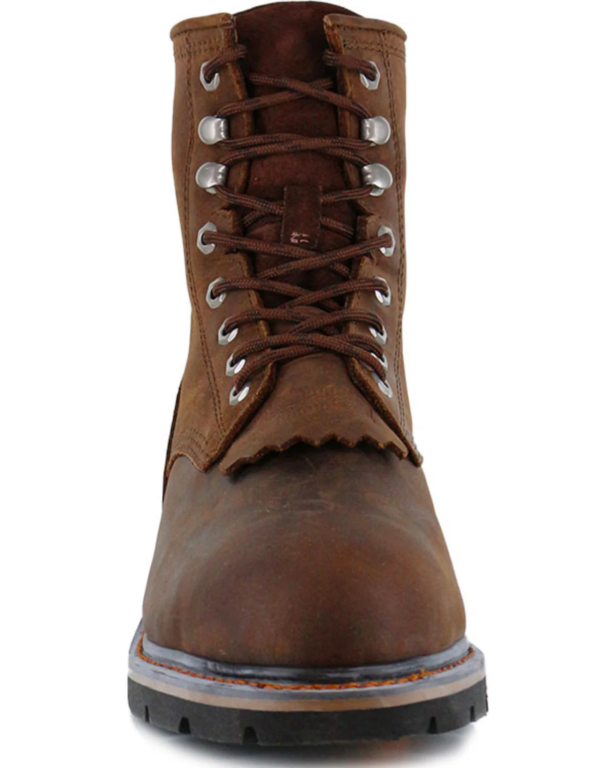 Cody James Men's 8" Mustang Lace-Up Kiltie Waterproof Work Boots - Composite Toe - Image 4
