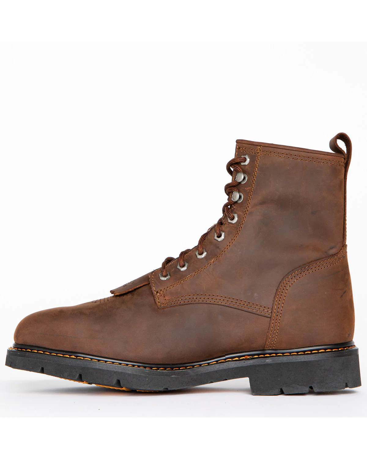 Cody James Men's 8" Mustang Lace-Up Kiltie Waterproof Work Boots - Composite Toe - Image 3