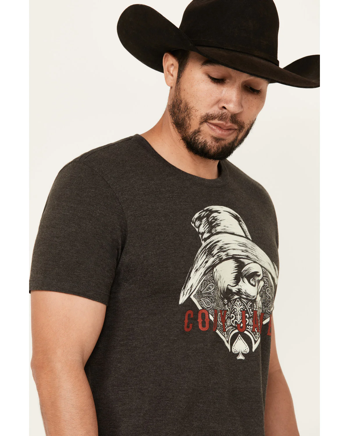 Cody James Men's Ace Skeleton Short Sleeve Graphic T-Shirt - Image 2