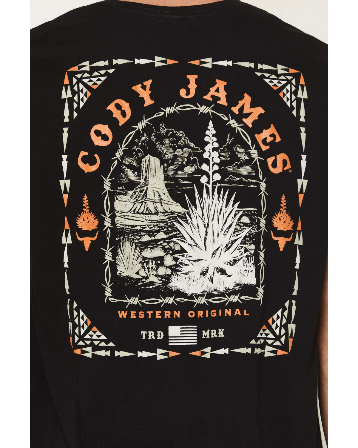 Cody James Men's Agave Desert Short Sleeve Graphic T-Shirt - Image 4