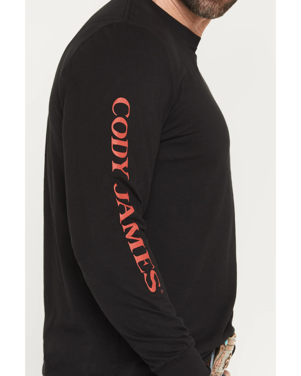 Cody James Men's Americana Logo Long Sleeve Graphic T-Shirt - Image 3