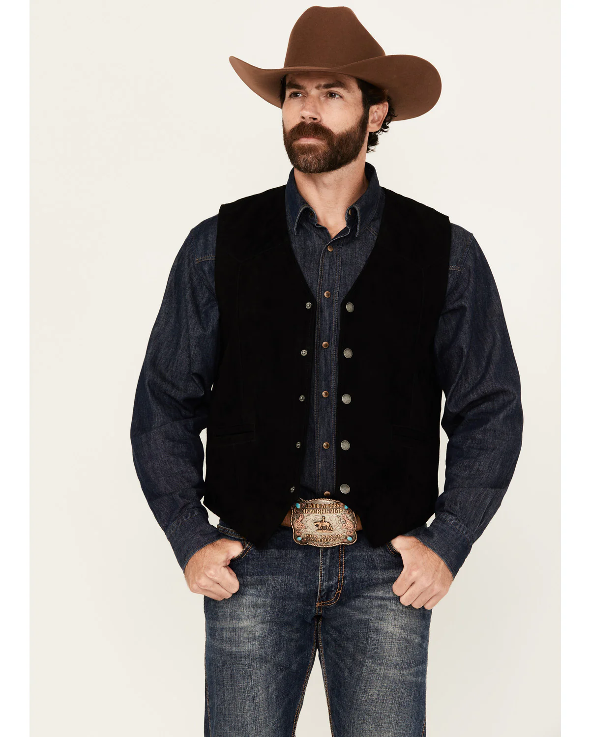 Cody James Men's Angus ™.0 Suede Vest