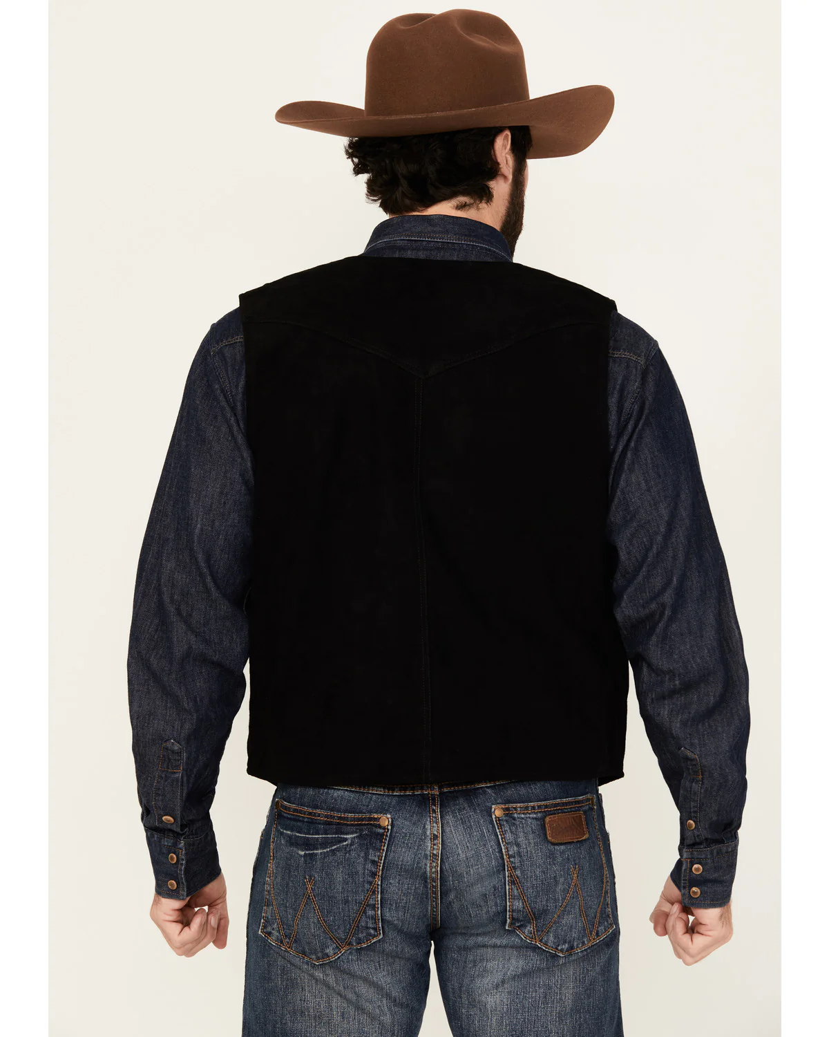 Cody James Men's Angus ™.0 Suede Vest - Image 4