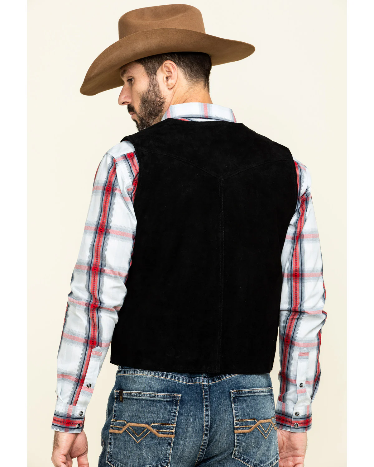 Cody James Men's Angus Suede Vest - Image 2
