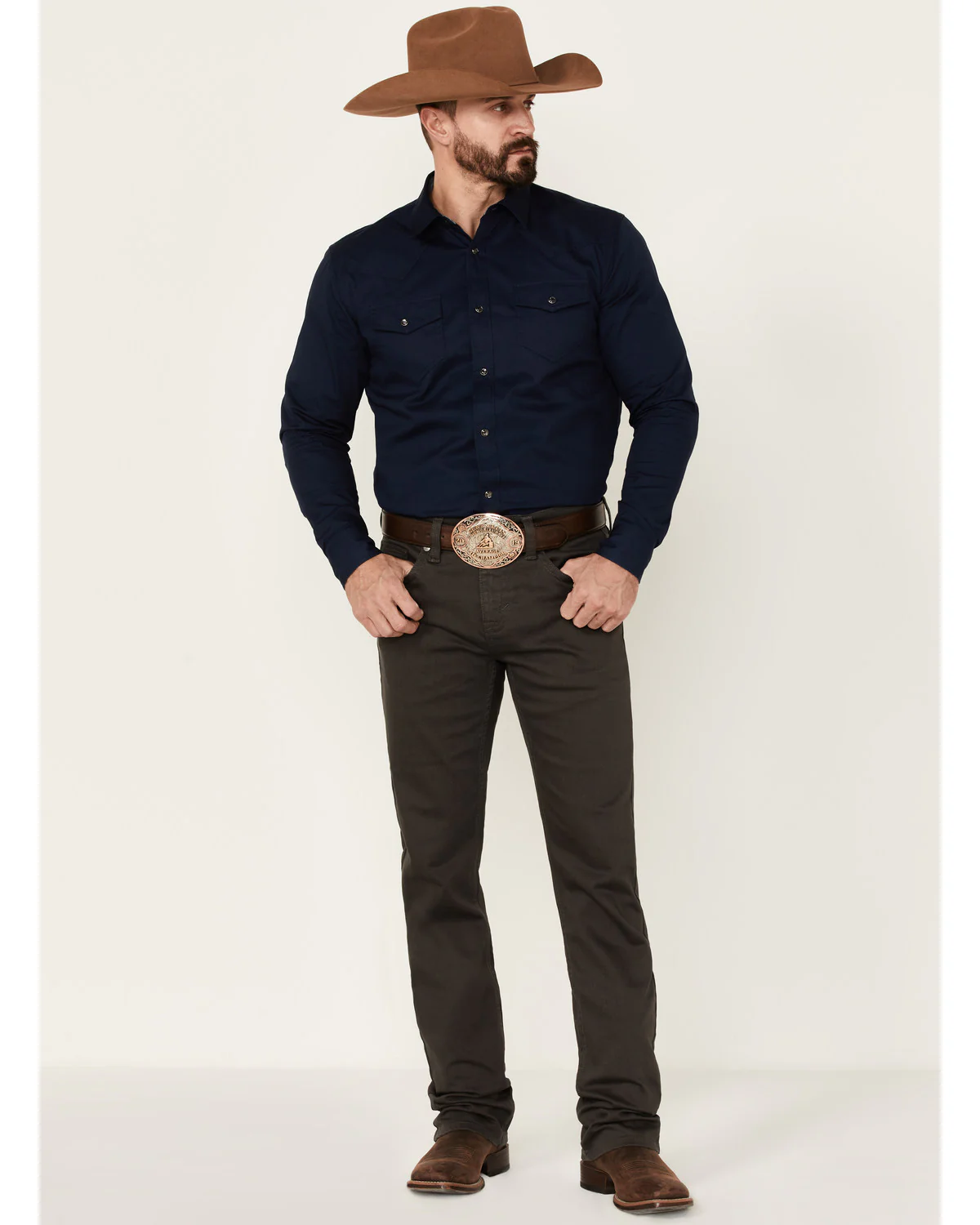 Cody James Men's Appaloosa Wash Jackson Slim Straight Stretch Denim Jeans