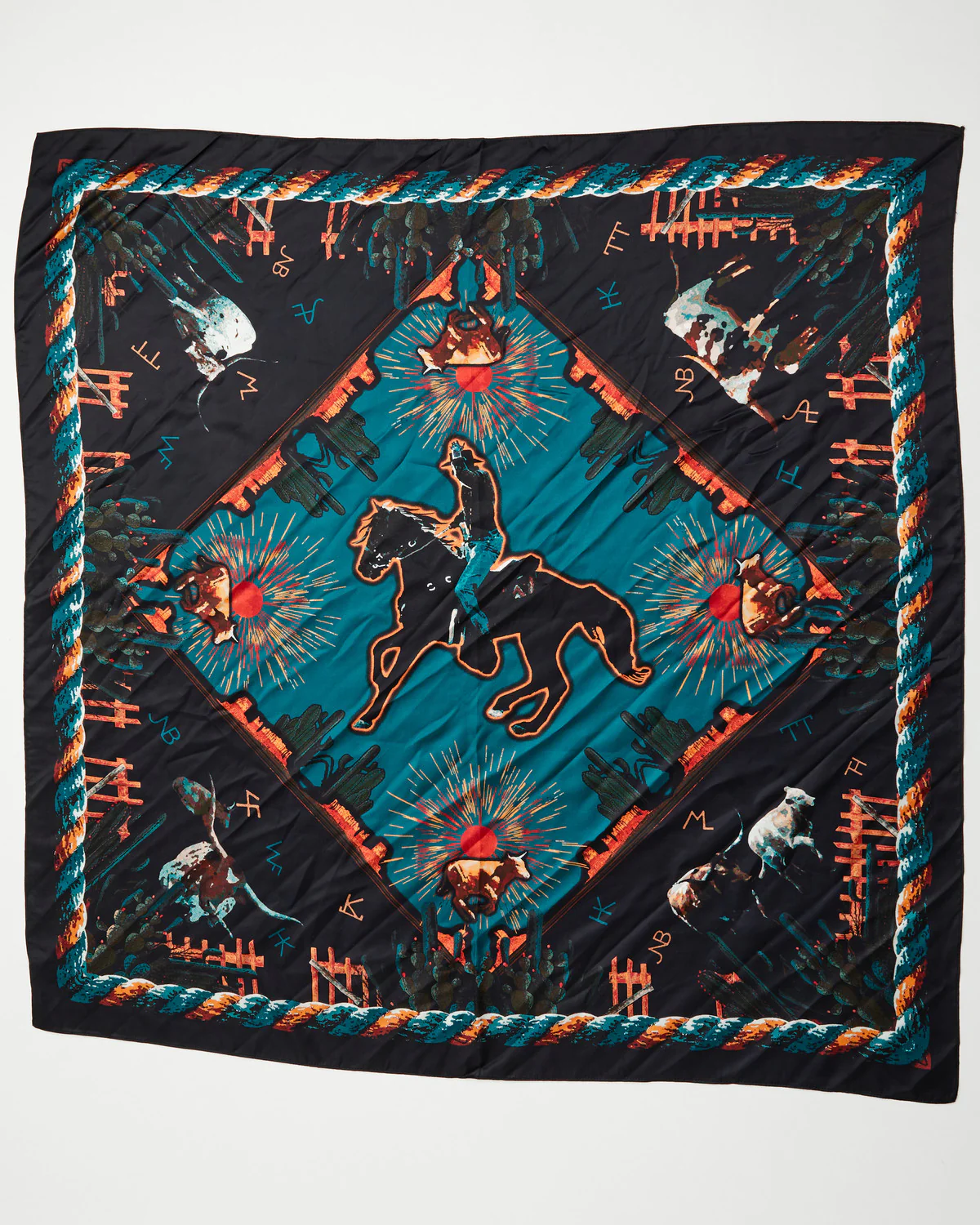 Cody James Men's Arlow Printed Wild Rag