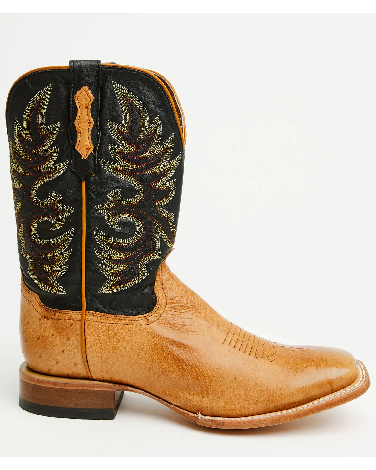 Cody James Men's Badlands Exotic Ostrich Western Boots - Broad Square Toe - Image 2