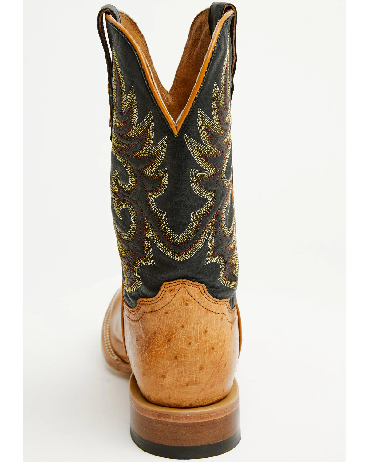 Cody James Men's Badlands Exotic Ostrich Western Boots - Broad Square Toe - Image 4