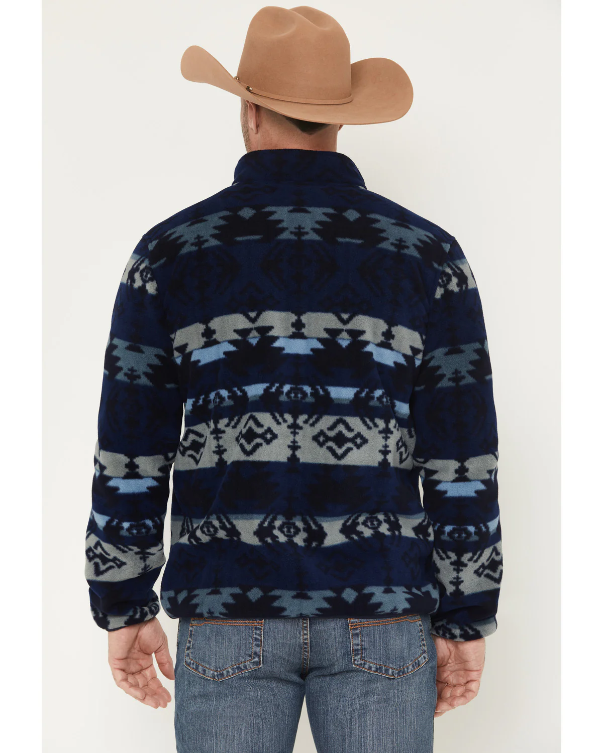 Cody James Men's Barrens Southwestern Print Zip-Up Jacket - Image 4