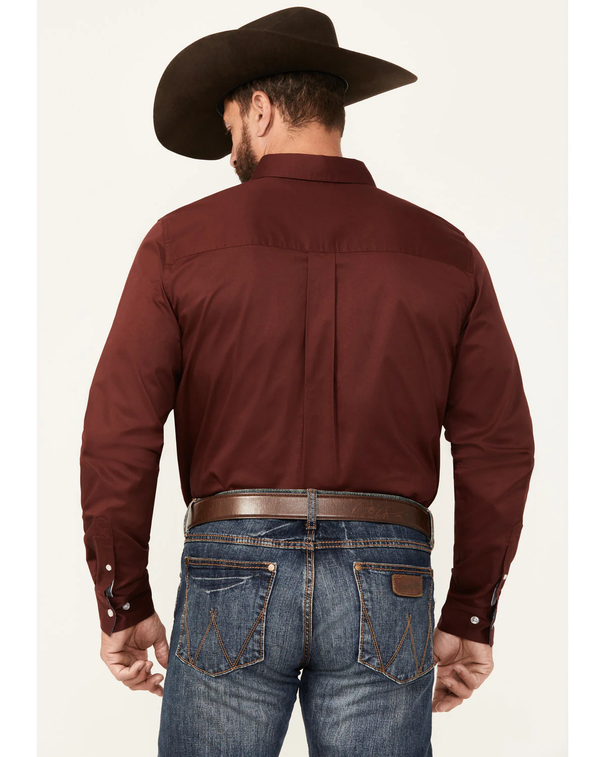 Cody James Men's Basic Twill Long Sleeve Button-Down Performance Western Shirt - Image 4