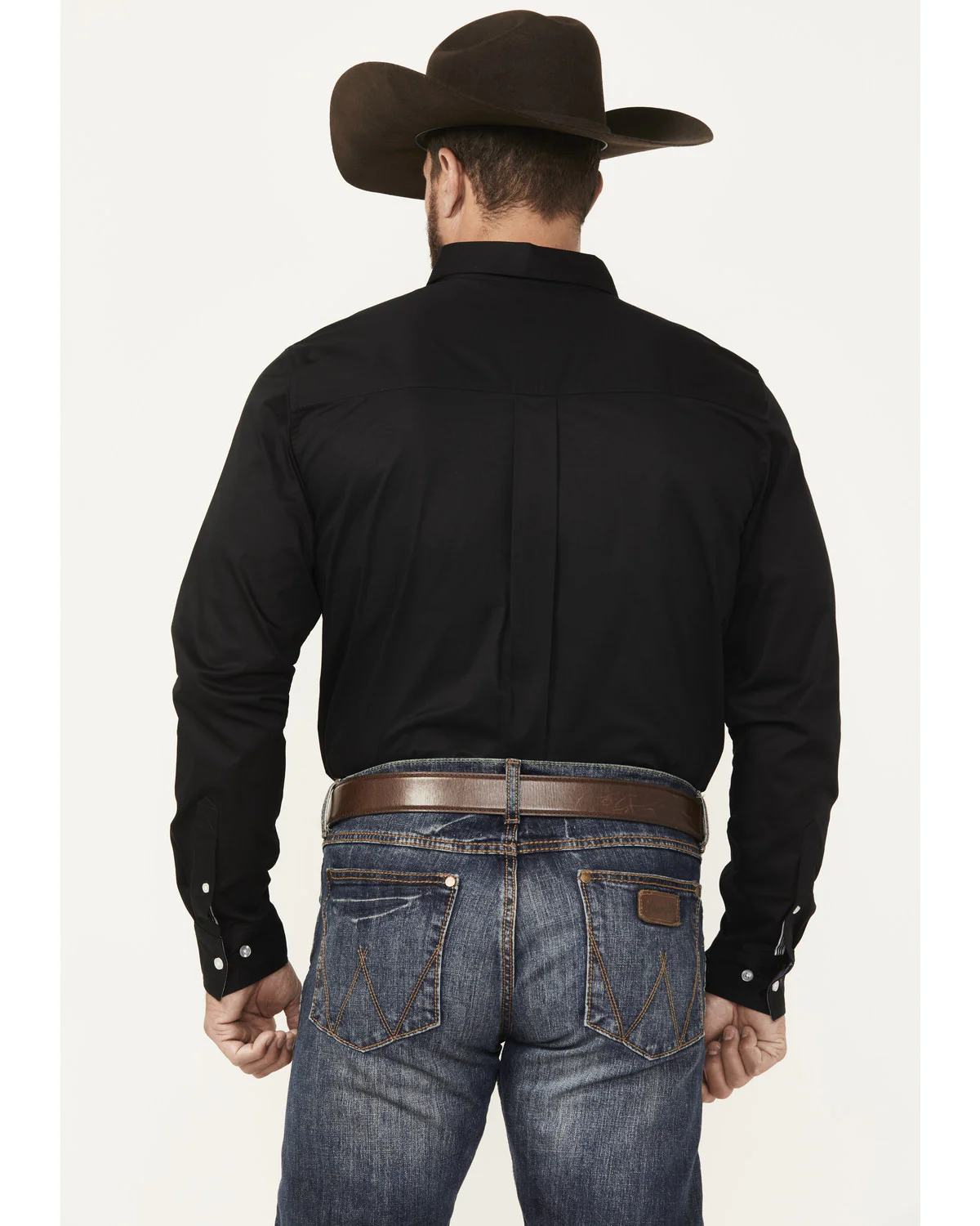 Cody James Men's Basic Twill Long Sleeve Button-Down Performance Western Shirt - Image 4