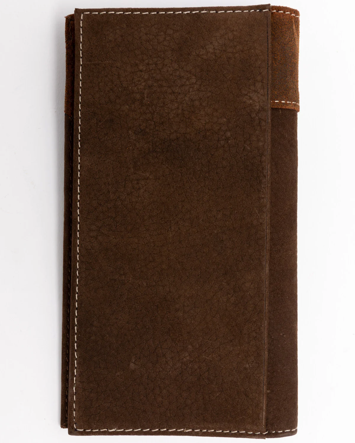 Cody James Men's Boot Stitch Long Horn Leather Checkbook Wallet - Image 2