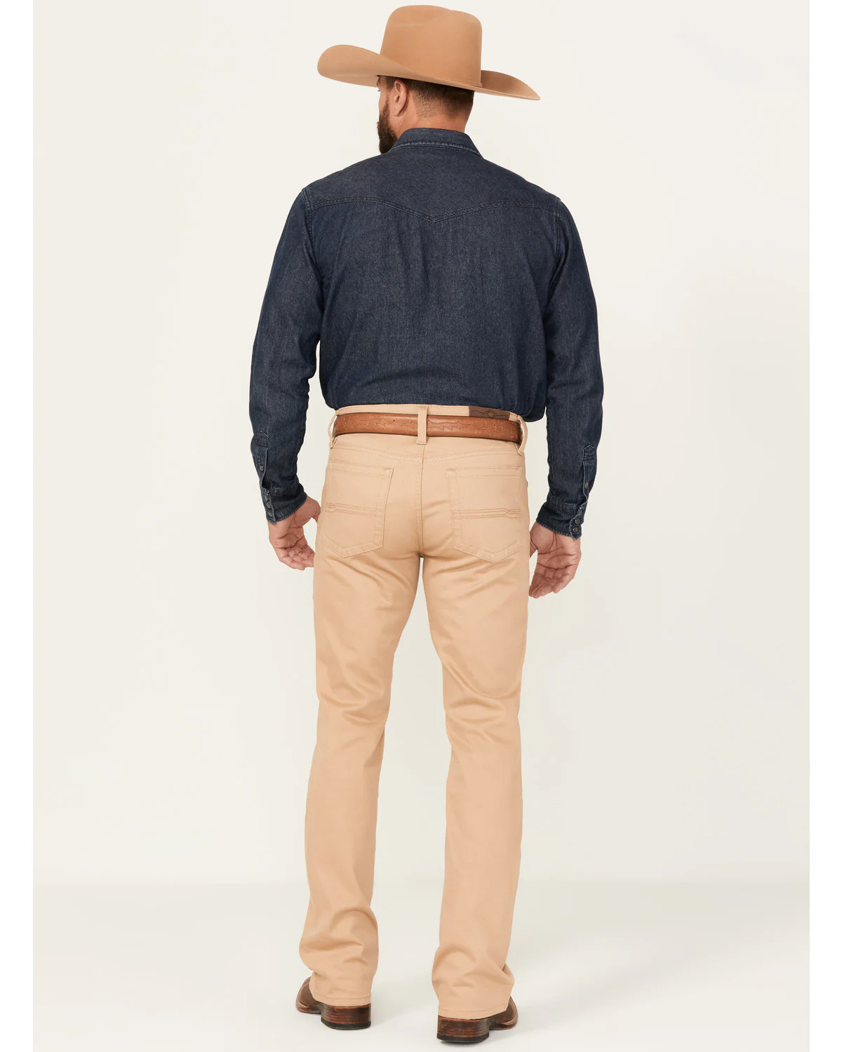 Cody James Men's Dalton Wash Wyatt Slim Bootcut Stretch Denim Jeans - Image 3