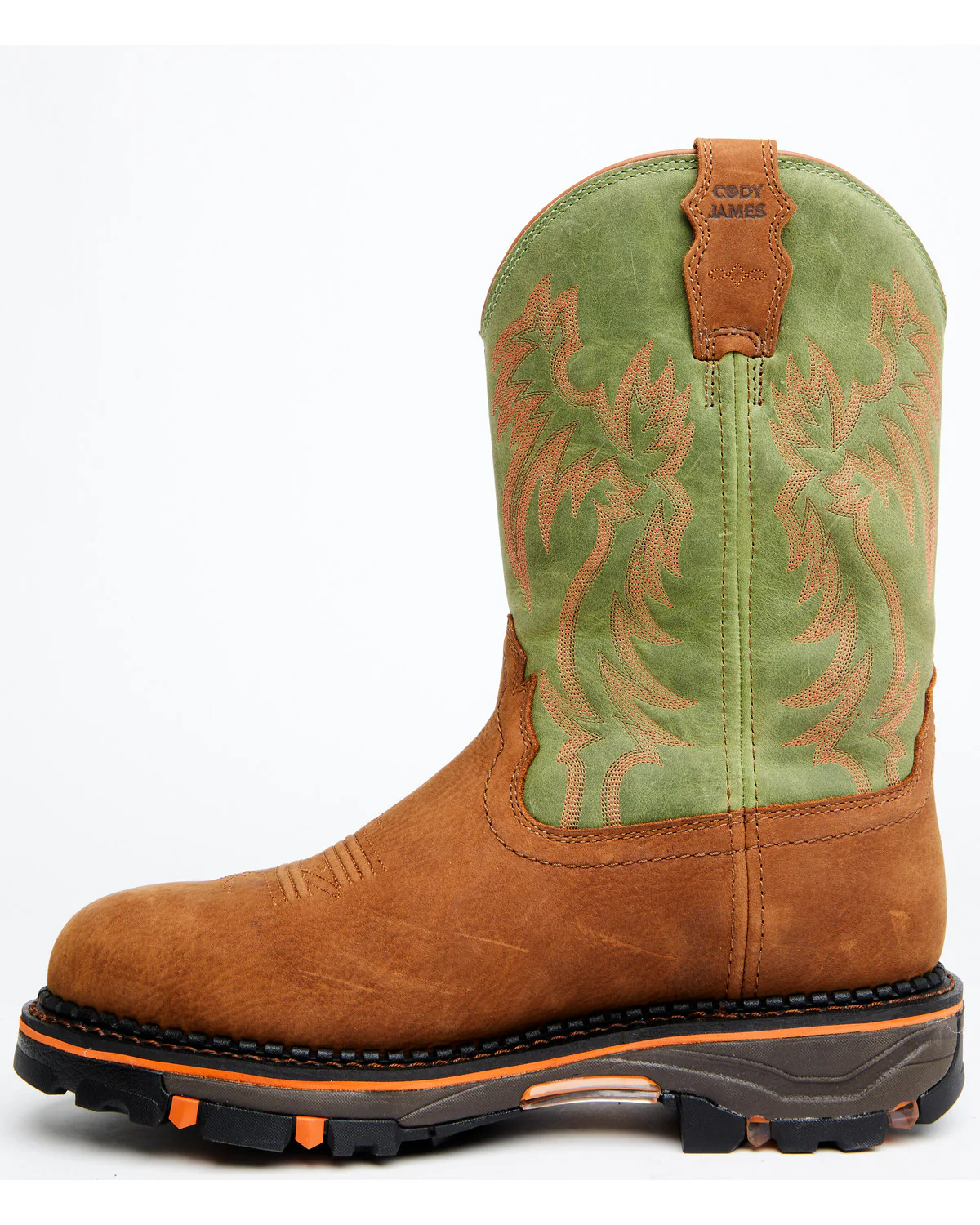 Cody James Men's Decimator 11" High Hopes Vibram Waterproof Work Boots - Composite Toe - Image 3
